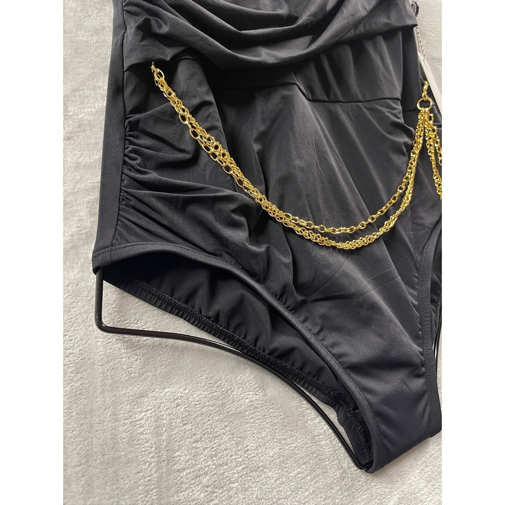 Magicsuit Women's Hyperlink Annette One Piece Swimsuit Chain Drape NWT Sz 8 $182 - Picture 5 of 16